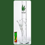 Black Leaf Glasbong ICE 14,5er H:42cm D:45mm WS:3mm incl. Steckc