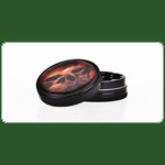 Alugrinder H:20mm, D:50mm, Black Leaf "Schdel"