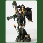 Racheengel (Dark Angel), bunt / H:25cm