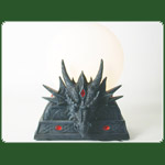 Lampe Drachenkopf-Kugellampe ca. 21x15x17cm
