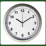 Wanduhr Versteck mit Tresor / Safe D: ca. 25cm fr AA Batterien