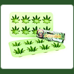 Eiswrfelform "Cannabis-Leaf"