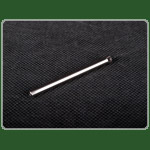 L: 7,5cm Nickelziehrohr fr die Flasche Silber