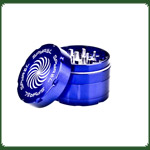 Alugrinder "Spyrl" - D:40mm, H:28mm - Pollinator/Siebeinsatz