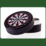 Alugrinder D: 45mm H: 25mm, CNC, 2-teilig  "Dart Grinder"