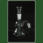 Vorkhler 2 Kugeln  14,5er Schliff H:14cm