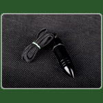 Pulverflschen Patrone mit Anhnger H:5,5cm D:15mm (Schwarz)