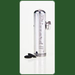 Portionierer Sniff Bottle "Black Leaf" Silber