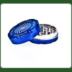 Alugrinder "Spyrl" - D:55mm, H:21mm - 2-teilig