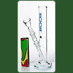 ROOR Glasbong 14,5er H:24cm; blaue Serie-100
