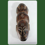 Holzmaske L: 50cm Africa Woman