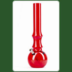 Acrylbong H:32 cm Rot Bowl ohne Standfu