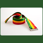 Rasta Grtel L: 122cm "Rasta (Rot, Gelb, Grn)"