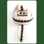 Rasta Baumwolle Grtel L: 119cm "wei"