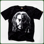T-Shirt Peter Tosh mit Sonnenbrille "XL" - Schwarz