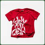 Ladies T-Shirt Canna Mikro "L" - Rot