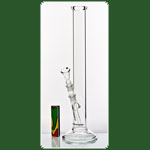BamBamBhole Glasbong 18,8er H:48cm gerader aufbau + goldenes "Bl