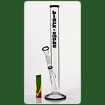 BamBamBhole Glasbong 18,8er H:46cm gerader aufbau 