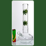 Leafline Glasbong > 14,5er H:32cm D:45mm