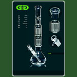 GraceGlass Bong ICE Beaker H:50cm D:50mm WS:5mm NS:18.8er 2x 10-