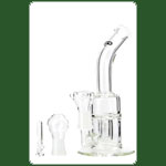 l-Glasbong Grace Glass 18.8er - Klar H:22cm D:50mm WS:5mm