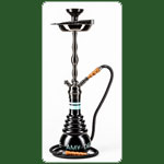 Amy Shisha NPX Dark Chrome H:70cm - Amy Schriftzug - Trkis