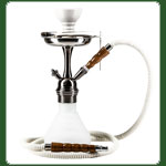Kaya Shisha PN 330 "White 2.0" H:33cm - Schwarz