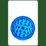 Acrylgrinder D:60mm mit Magnet und Kruterfach - Blau