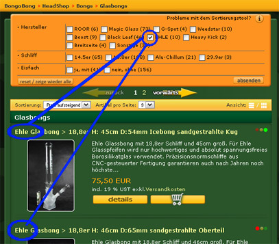 SortierungsTool Beispiel 1