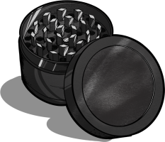 Grinder mit Sieb (3-teilig+)