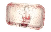 V Syndicate Rolling Tray - Dank Diva - 27x16x1 cm - Small