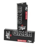 GIZEH Extra Fine - Queen Size - 50 Blättchen + 50 Filtertips