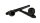 Purpfeife, Holzpfeife Kawumm Schwarz - L 12,5 cm