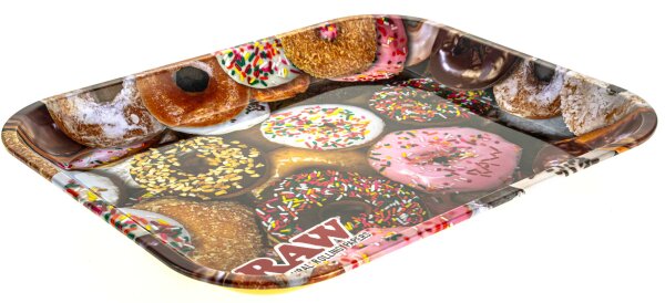 RAW Rolling Tray "RAW Donut" 34x27,5 cm - Medium