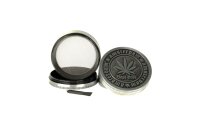 Pollinator Metallgrinder "Dope Bros" "Amsterdam" D 63 mm - Mixed (Gold, Silber, Kupfer)