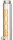 ROOR Glasbong 18,8er H 50 cm WS 4,2 mm; Zumo + Eis + Kickloch - Orange