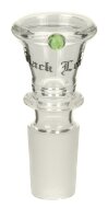 Glaskopf konisch Black Leaf - NS 18,8 mm