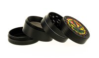 Pollinator "Rasta Leaf" D 40 mm - Schwarz