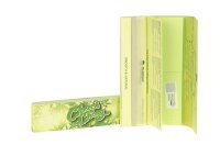 G-Rollz - unbleached - Cheech & Chong Organic Green Hemp - King Size Slim - 50 Blättchen + 50 Filter
