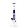 Grace Glass Glasbong 18,8er - OG Series Blue Shotgun - Baum Percolator + Bauch - H 34 cm D 55 mm WS 5