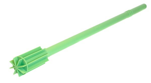 Black Leaf Bongbürste aus Silikon L 60 cm D 40 mm - nicht biegbar - Grün