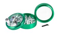 Pollinator Grinder mit Kurbel 4-tlg. H 45 mm D 60 mm - Grün
