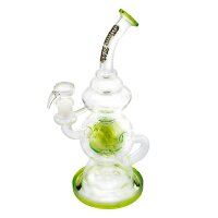 Glasbong - Thug Life - Recycler Series Green 18,8er H 30 cm D 72 mm