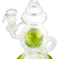 Glasbong - Thug Life - Recycler Series Green 18,8er H 30 cm D 72 mm