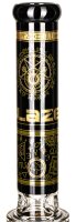 Blaze Glasbong 18,8er/14,5er - Alchemie - 10 Arm-Baumpercolator H 48 cm D 75/51 mm WS 5 mm - ICE