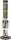 Blaze Glasbong 18,8er/14,5er - Alchemie - 10 Arm-Baumpercolator H 48 cm D 75/51 mm WS 5 mm - ICE