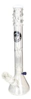 Heisenberg Glasbong 29,2er - Beaker Bubble Single Perc - 1x 5-Arm Percolator - H 50 cm D 50 mm WS 5 mm