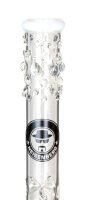 Heisenberg Glasbong 29,2er - Beaker Bubble Single Perc - 1x 5-Arm Percolator - H 50 cm D 50 mm WS 5 mm