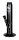 Black Artline Glasbong 18,8er - Zylinder Skull/Totenkopf - H 33 cm D 50 mm - Schwarz