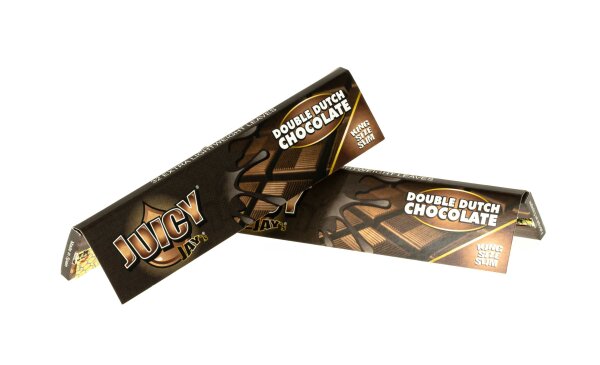 Juicy Jays - King Size Slim - Double Dutch Chocolate - 32 Blättchen